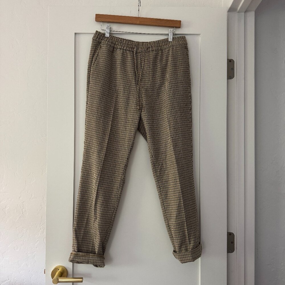 EUC H&M Plaid Cropped Pants